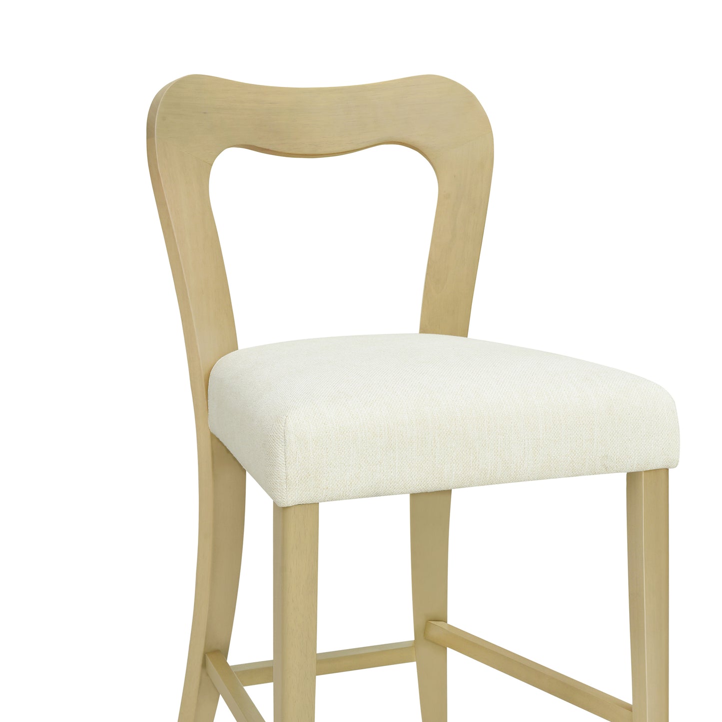 VintParlor 25.5 in. Modern Upholstered Counter Stools,Set of 2