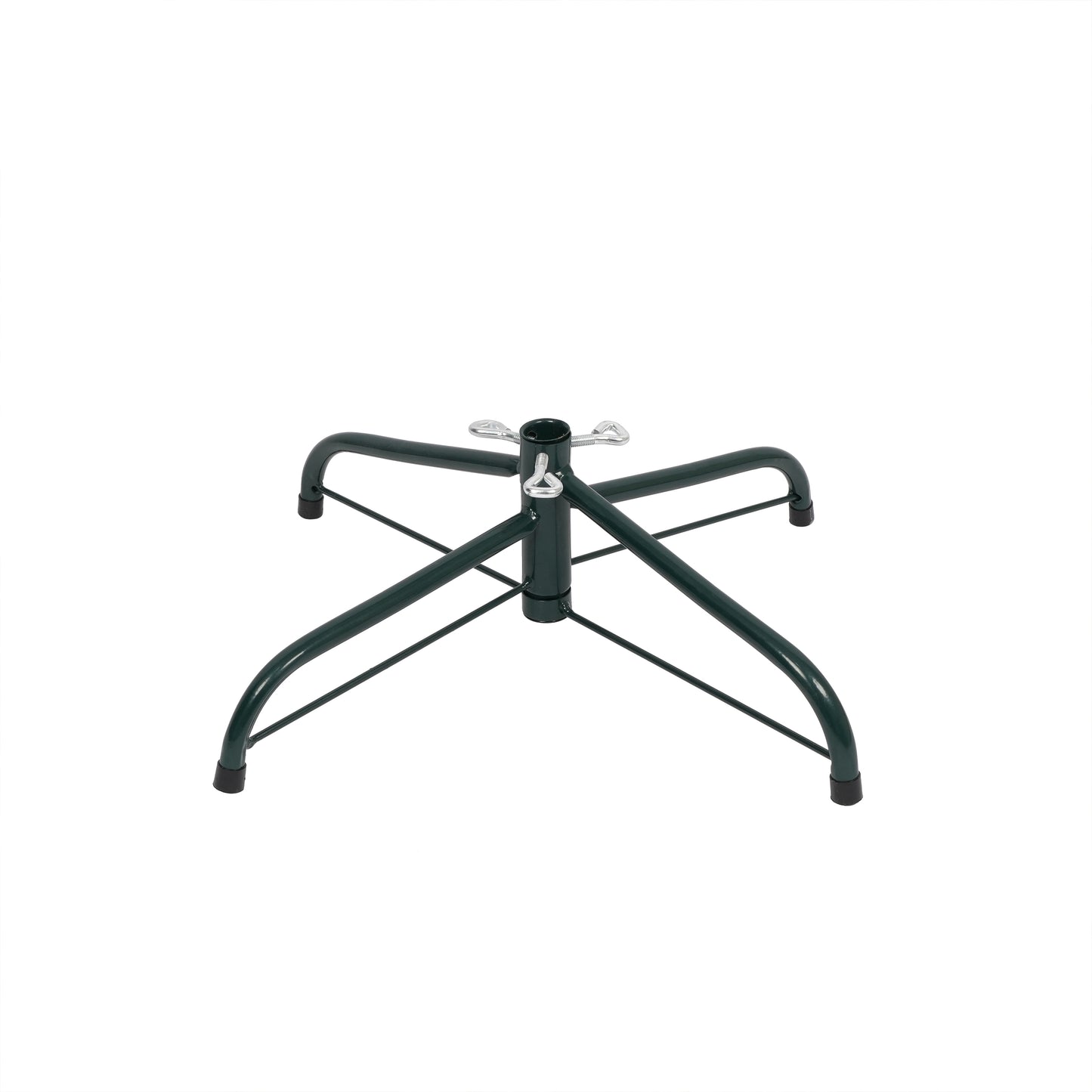 Stellan 5FT Pre-Lit Spruce Snow Flocked Christmas Tree, Artificial Hinged Xmas Tree with LED Lights, Holiday Office Home Décor