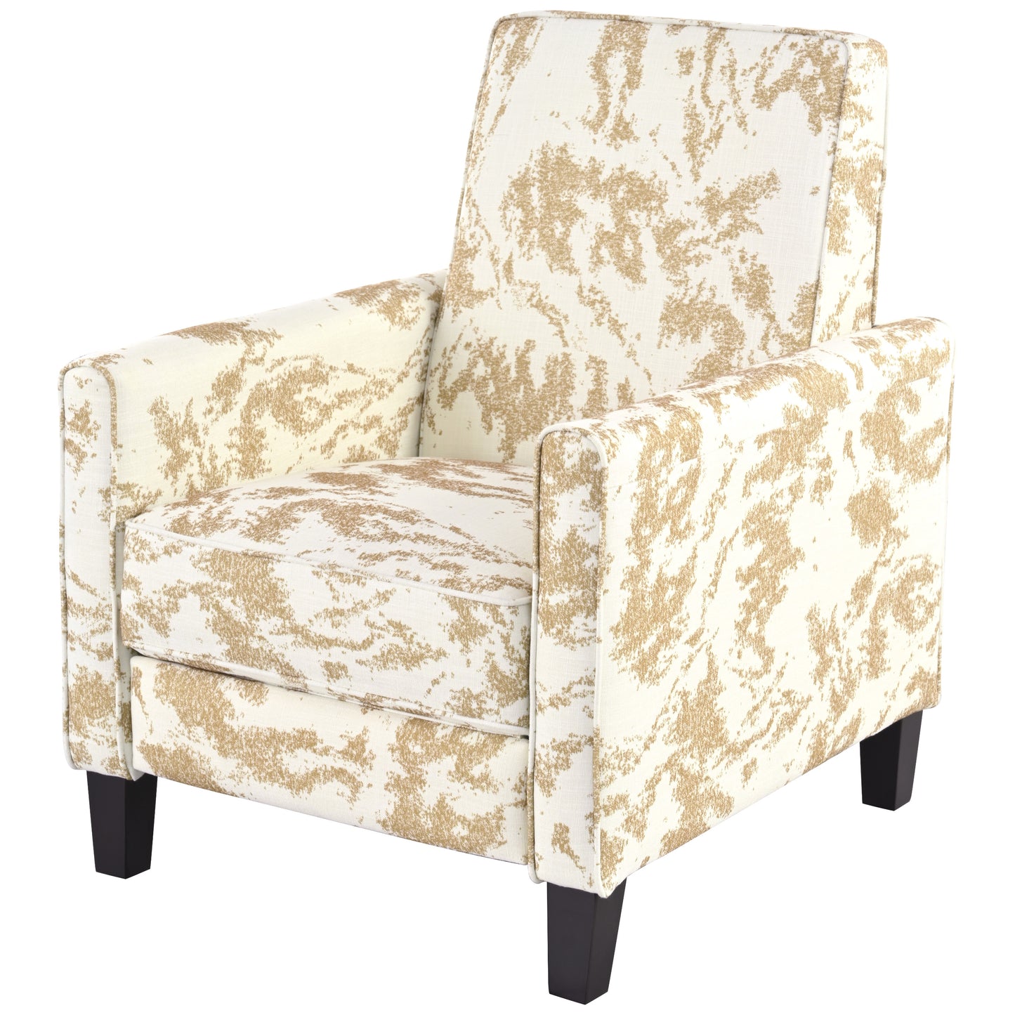 Brienne Push Back Recliner Chair Upholstered Recliner Armchair