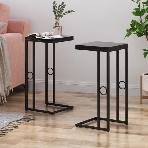 Modern End Tables Minimalist Nightstands,Set of 2