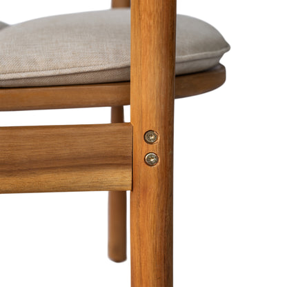 Mejanar Club Chair With Cushion, Set of 2