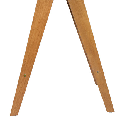 Lomiare Modern Minimalist Bar Stool with Cane Seat, Solid Wood Frame