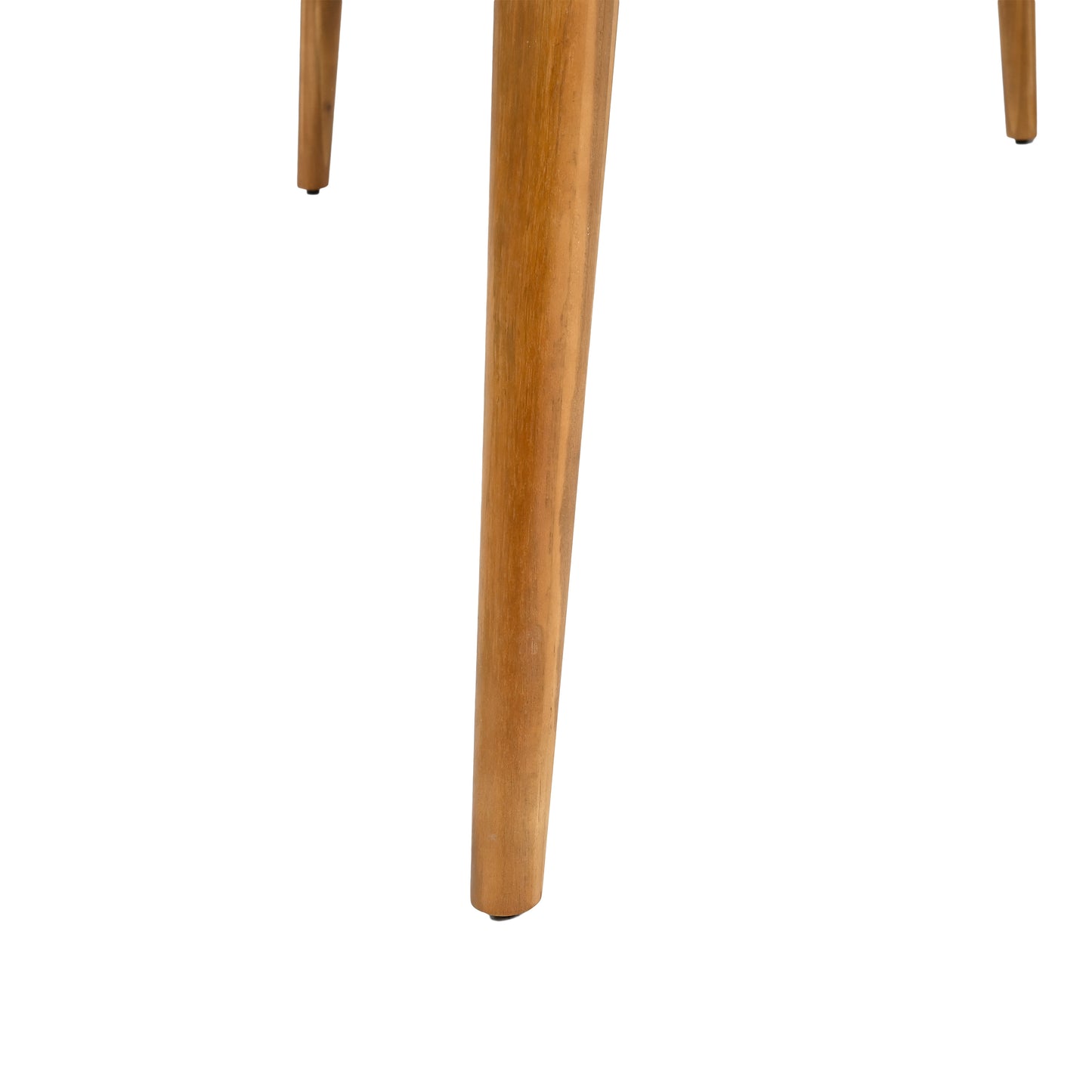 Hawk 7-Piece Patio Dining Set, 72" Slatted Table & 6 Acacia Wood & PE Rattan Chairs