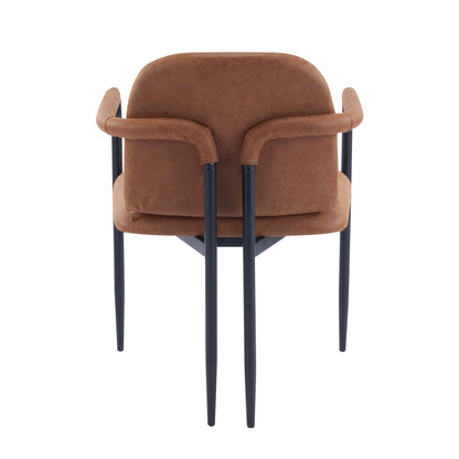 Harmonia Dinning Chair with iron frame-Set of 2
