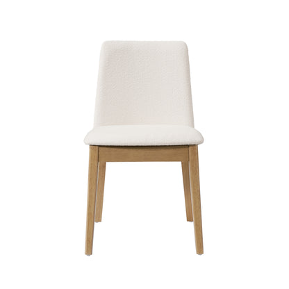 Caius Upholstered Armless Dining Chairs,Set of 2