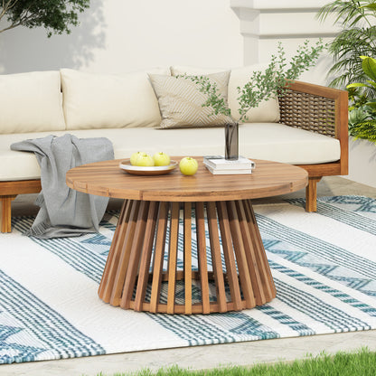 Dakota Acacia Wood Patio Coffee Table