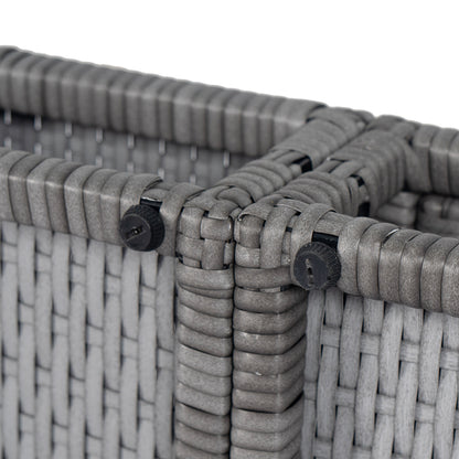 Sancty Outdoor PE Rattan Chaise Lounge