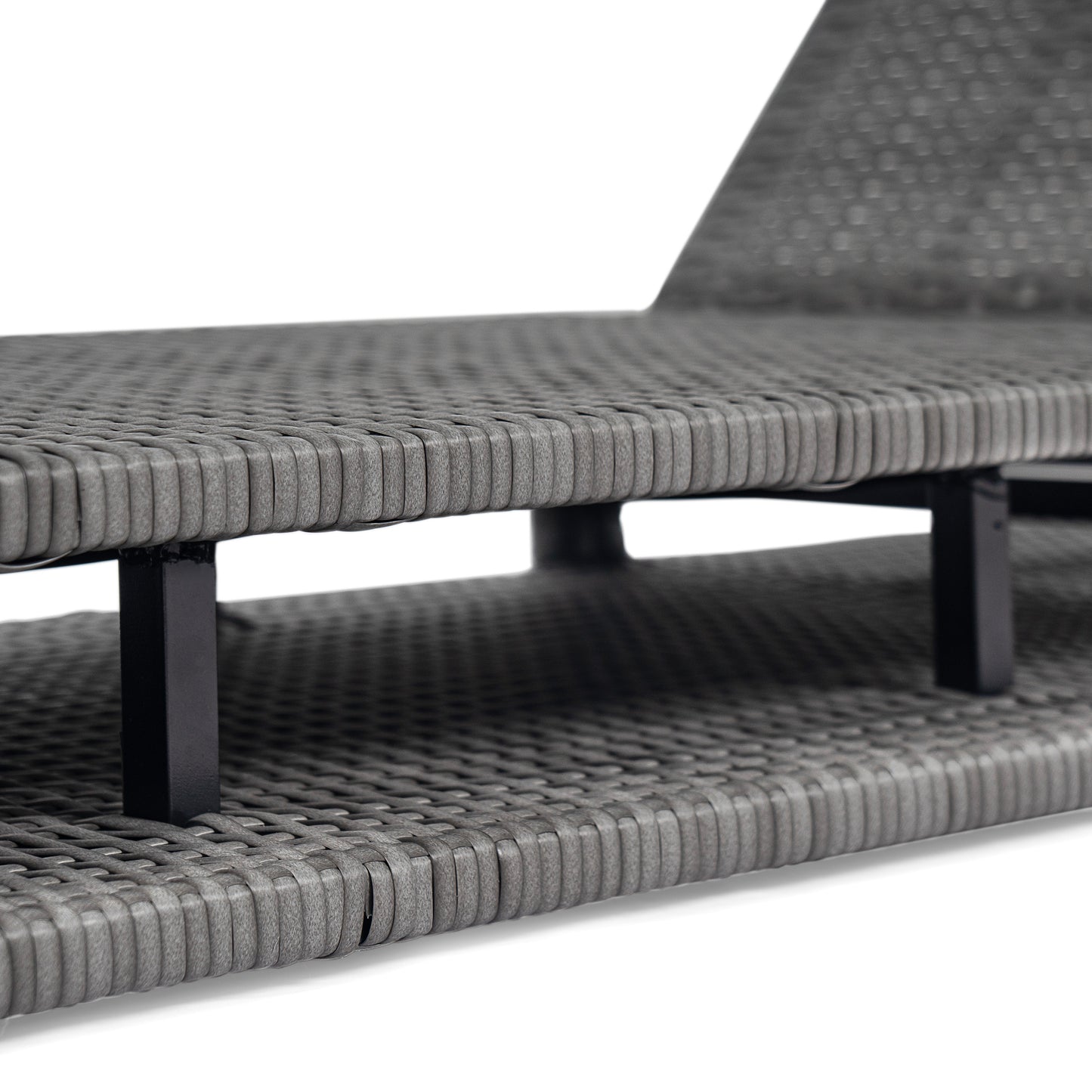 Sancty Outdoor PE Rattan Chaise Lounge