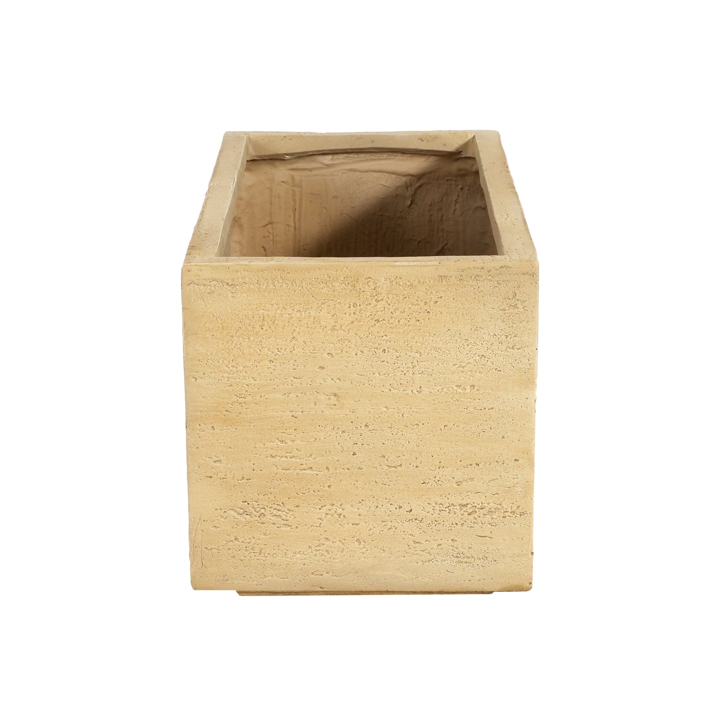 Octavian MGO Handmade Rectangle Planter Box, Antique Brown