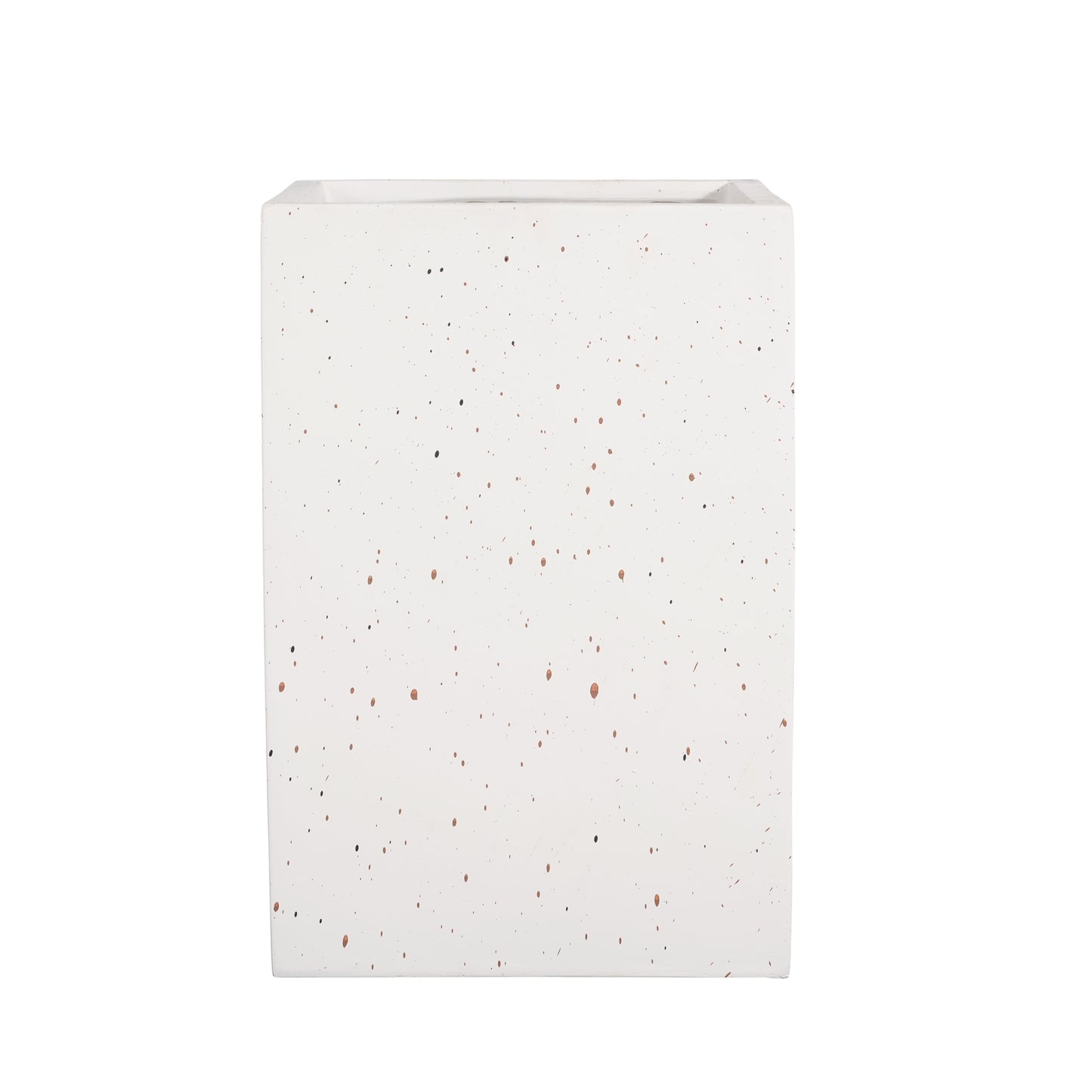 Nereus MGO Handmade Rectangle Planter Box, 20''H, White