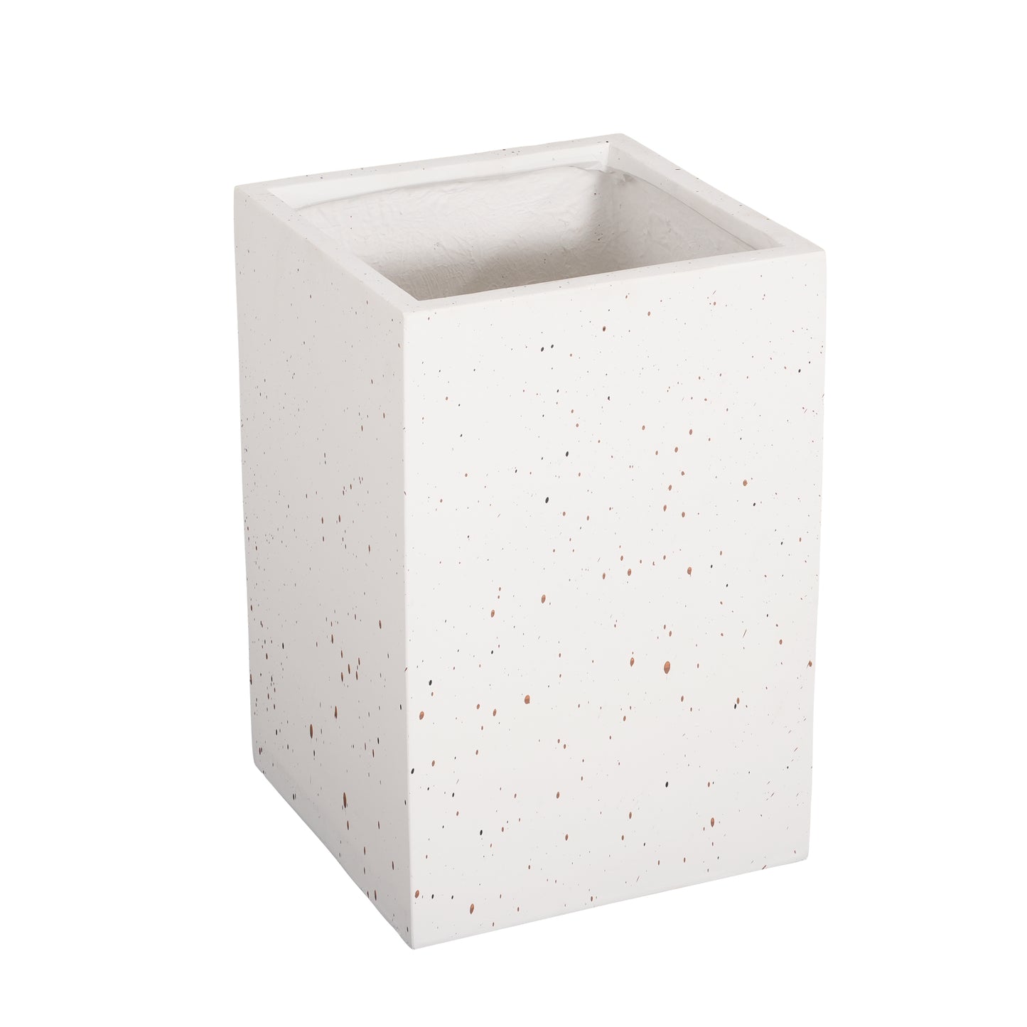 Nereus MGO Handmade Rectangle Planter Box, 20''H, White