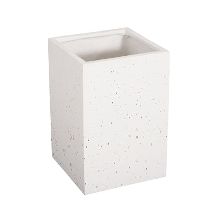 Nereus MGO Handmade Rectangle Planter Box, 20''H, White