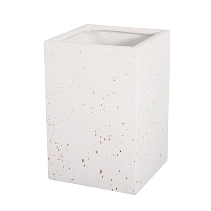 Nereus MGO Handmade Rectangle Planter Box, 20''H, White