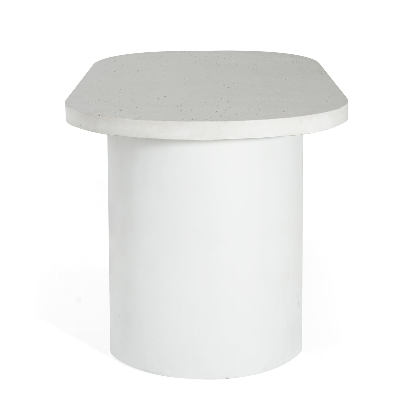 Clementine Terrazzo Dining Set — 3-Piece Outdoor Table with 2 Bench