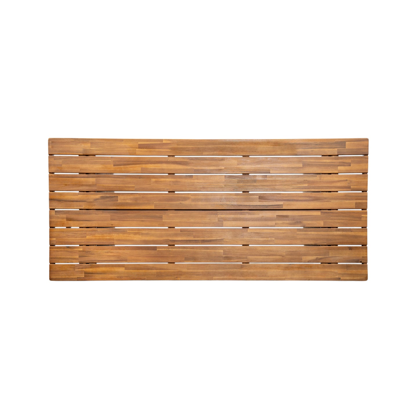 Alista Outdoor 6 Pieces Acacia Wood Dining Set,Include 4 Armchair with Cushion,1 Bench and 1 Table