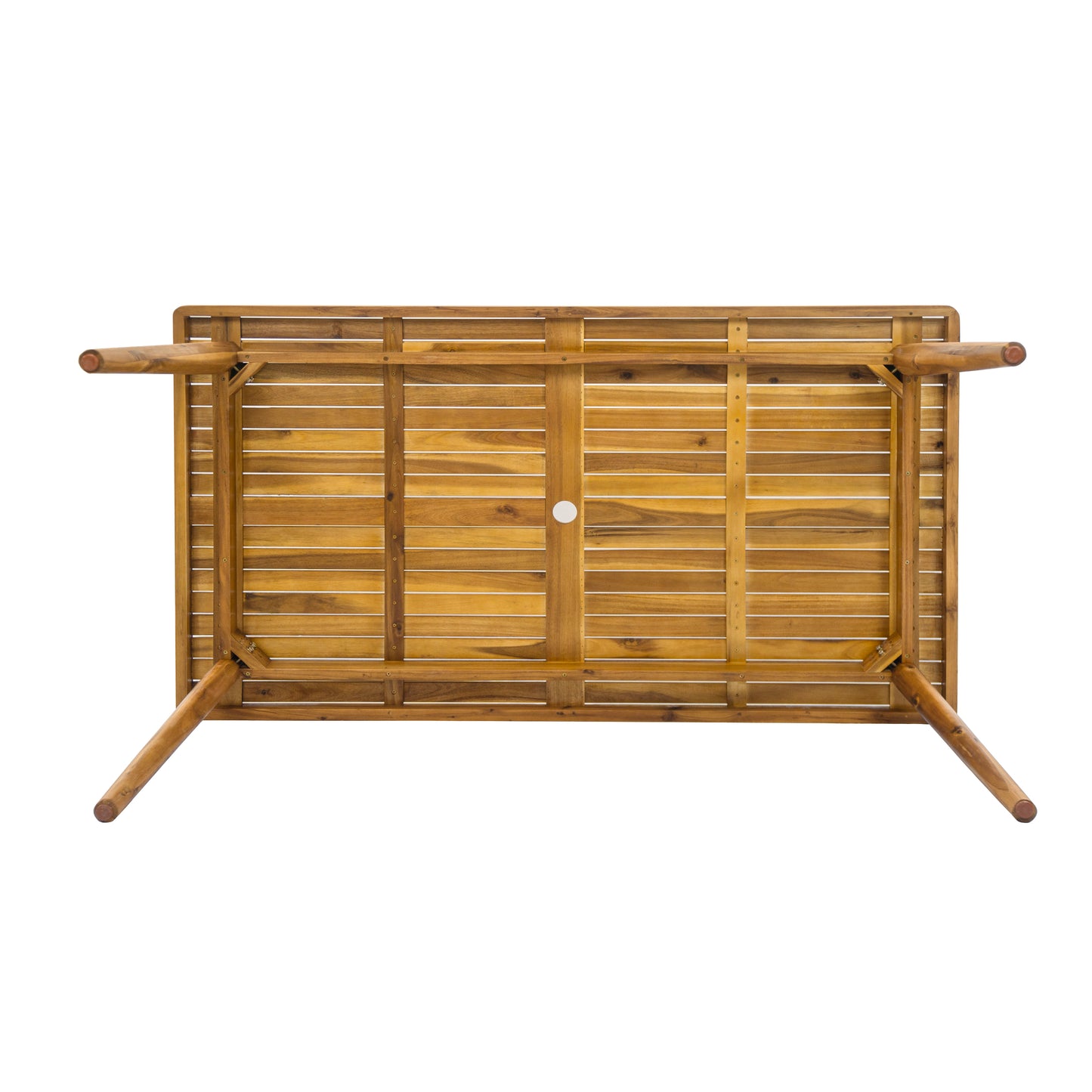 Janiyah Outdoor 6-Person Dining Set Includes 1 Table and 6 Chairs