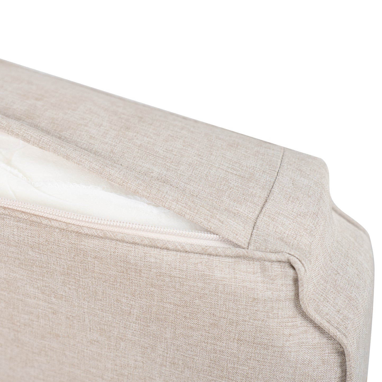 Xylorion Acacia Wood Low back Club Armchair With Seat Cushion