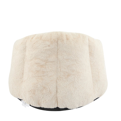 Albi Indoor Cozy Armchair-Style Bean Bag, Beige