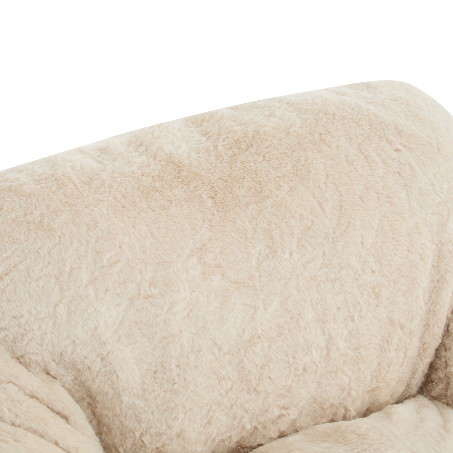 Auch Indoor Armchair Style Bean Bag, Beige
