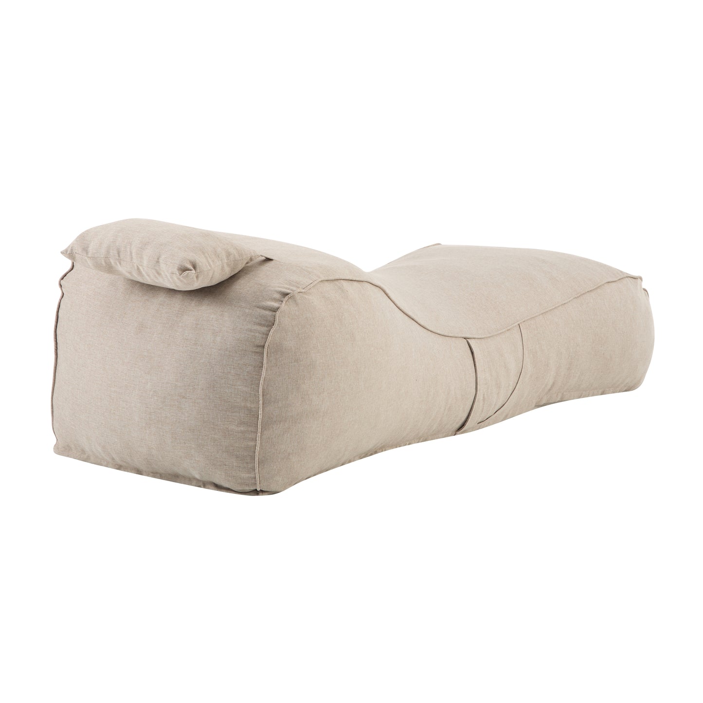 Lemoore Outdoor Bean Bag Lounge Chair,Sleek Ergonomic Design
