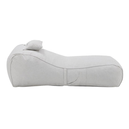 Lemoore Outdoor Bean Bag Lounge Chair,Sleek Ergonomic Design