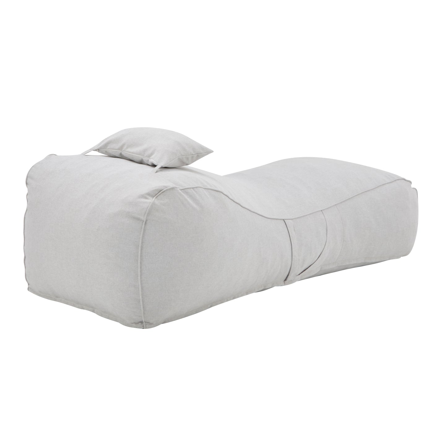 Lemoore Outdoor Bean Bag Lounge Chair,Sleek Ergonomic Design