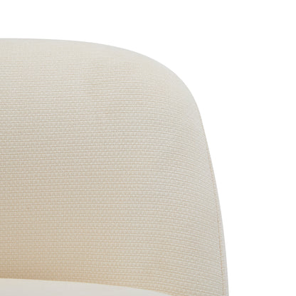 Rio Claro Indoor Metal Upholstered Barstool, Gold Finished Frame and Upholstery, Set of 2