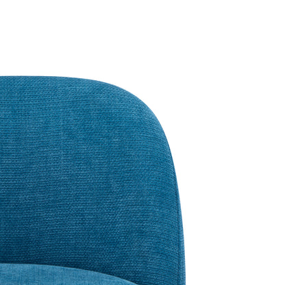 Rio Claro Indoor Metal Upholstered Barstool, Gold Finished Frame and Upholstery, Set of 2