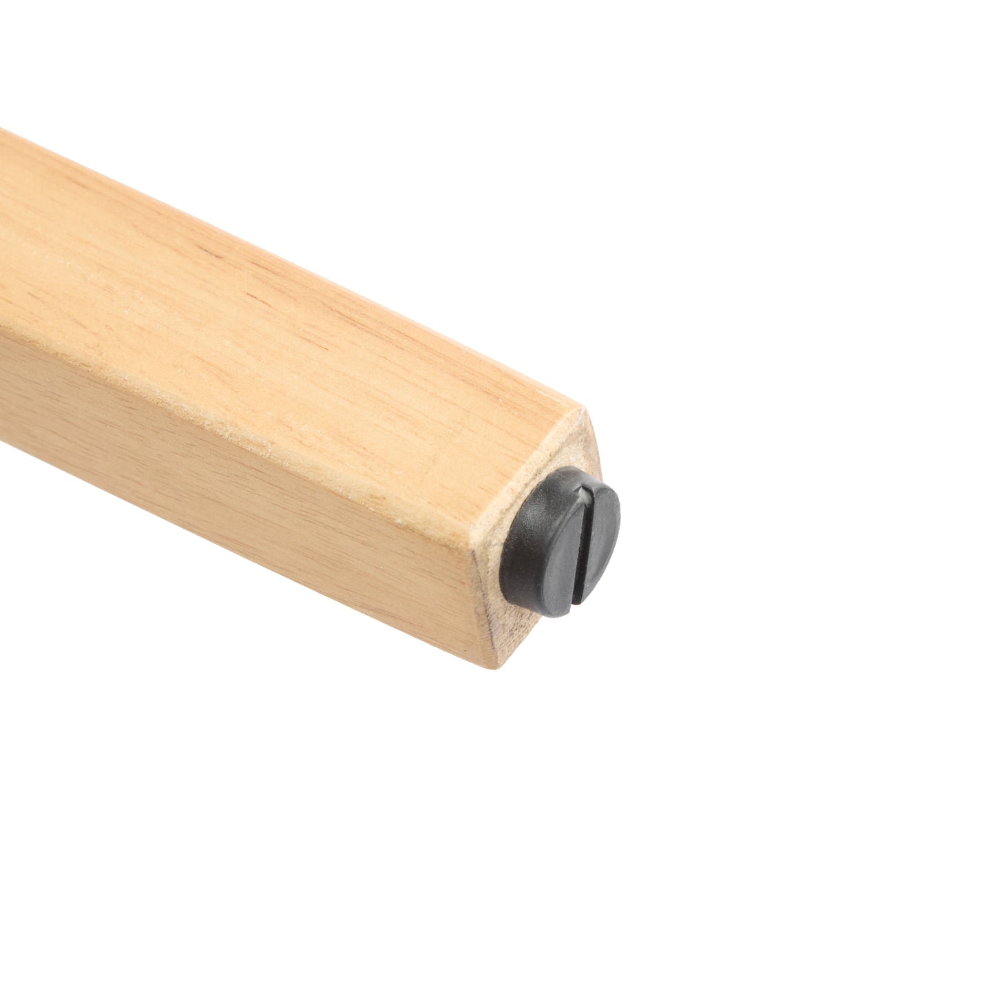 Rieti lndoor Wooden Barstool, Natural Finished Frame with Brown Upholstery, Set of 2