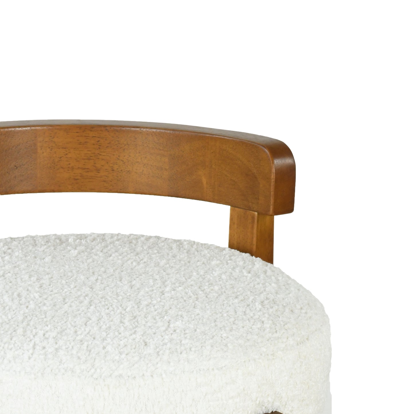 Eliser Indoor Wooden Low Back Barstool and Upholstery, Set of 2