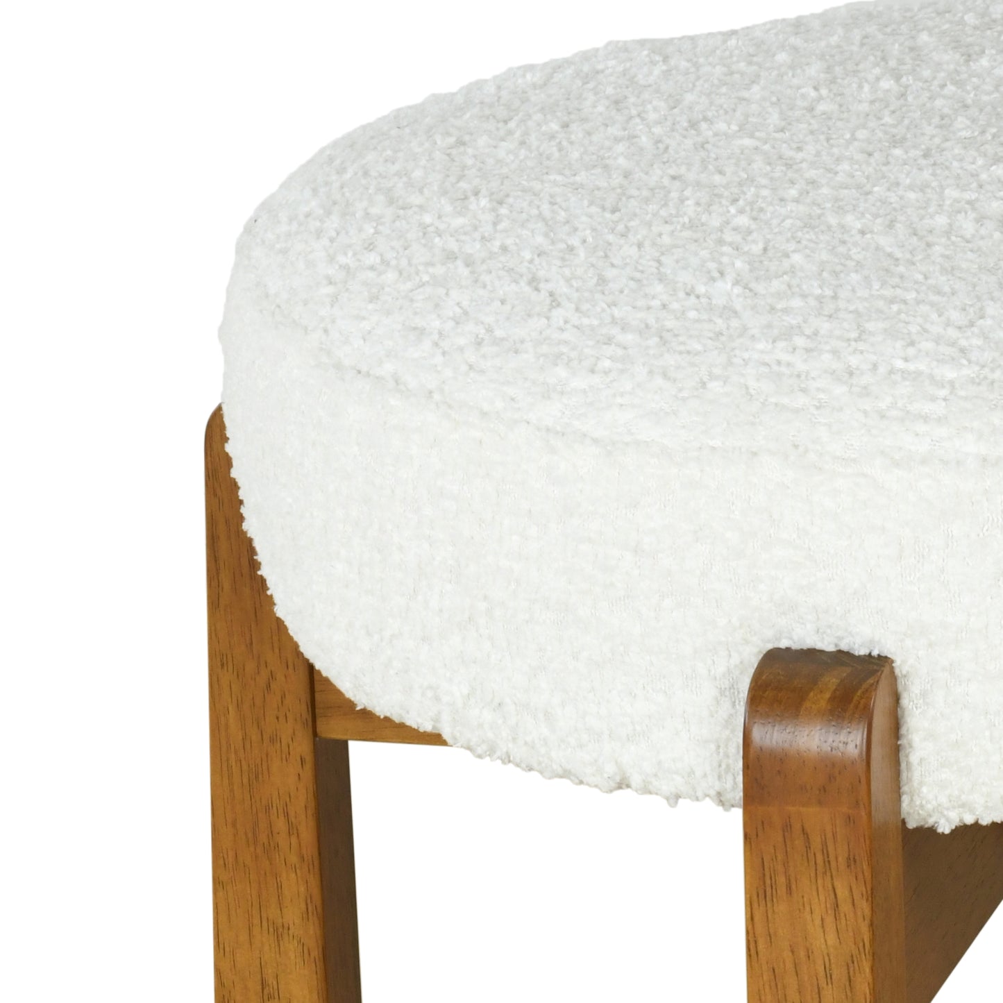 Eliser Indoor Wooden Low Back Barstool and Upholstery, Set of 2