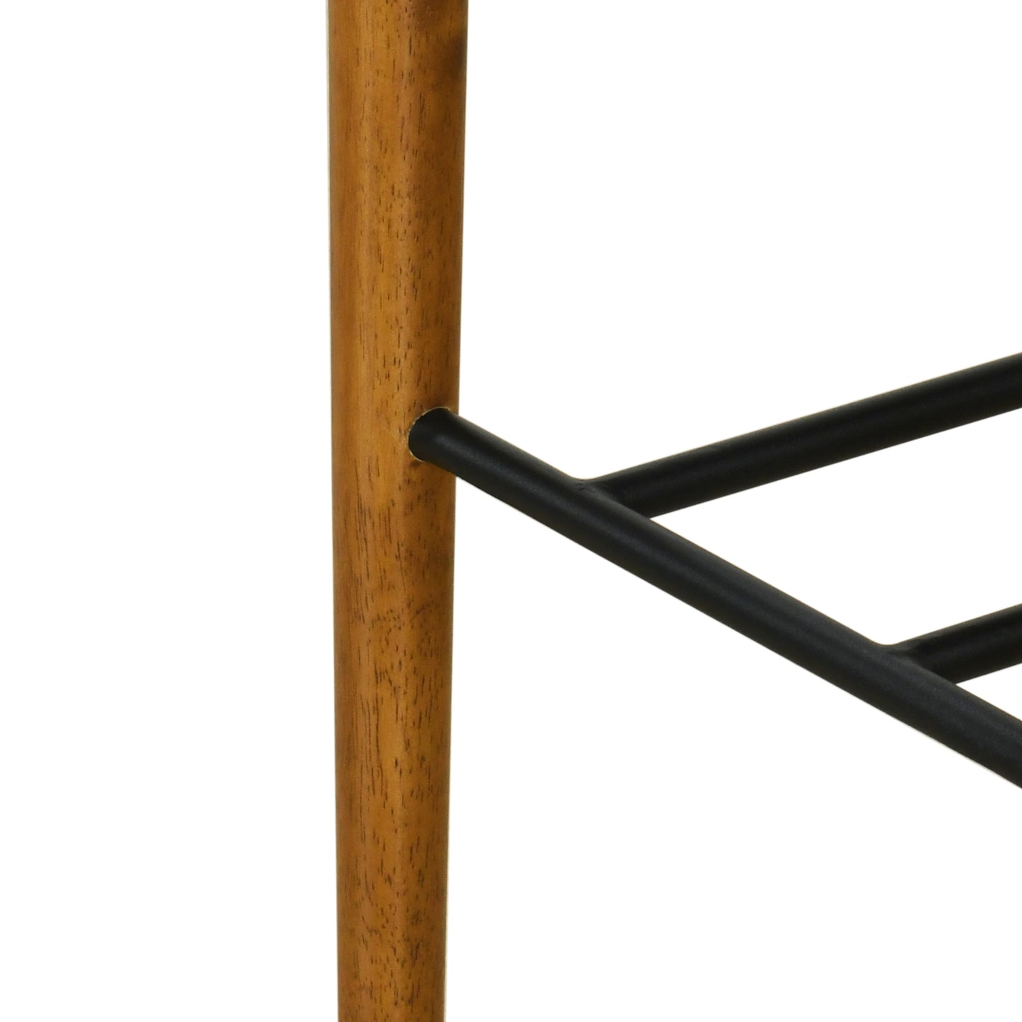 Renee Indoor Wooden Upholstered Barstool and Upholstery, Set of 2