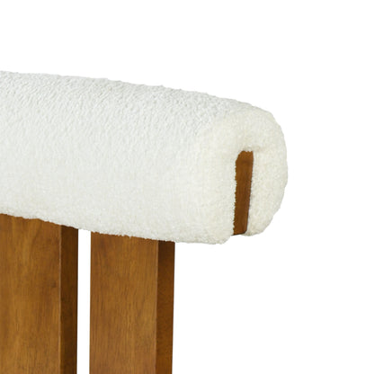 Renee Indoor Wooden Upholstered Barstool and Upholstery, Set of 2