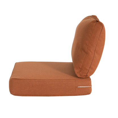 Noaha Outdoor Club Chair Cushion Set, Seat Cushion and Back Cushion