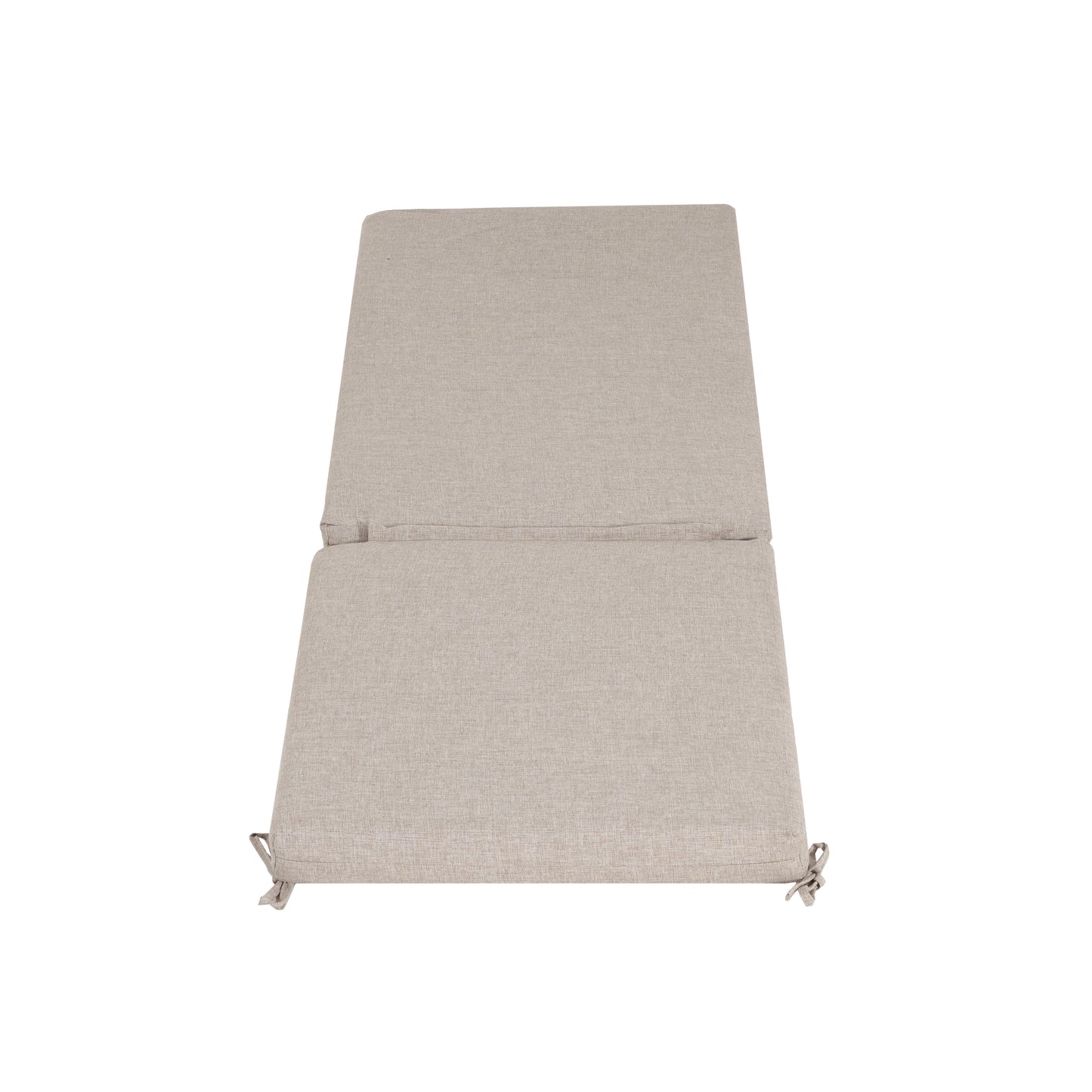 Noaha Outdoor Water-Repellent Fabric Chaise Lounge Cushion