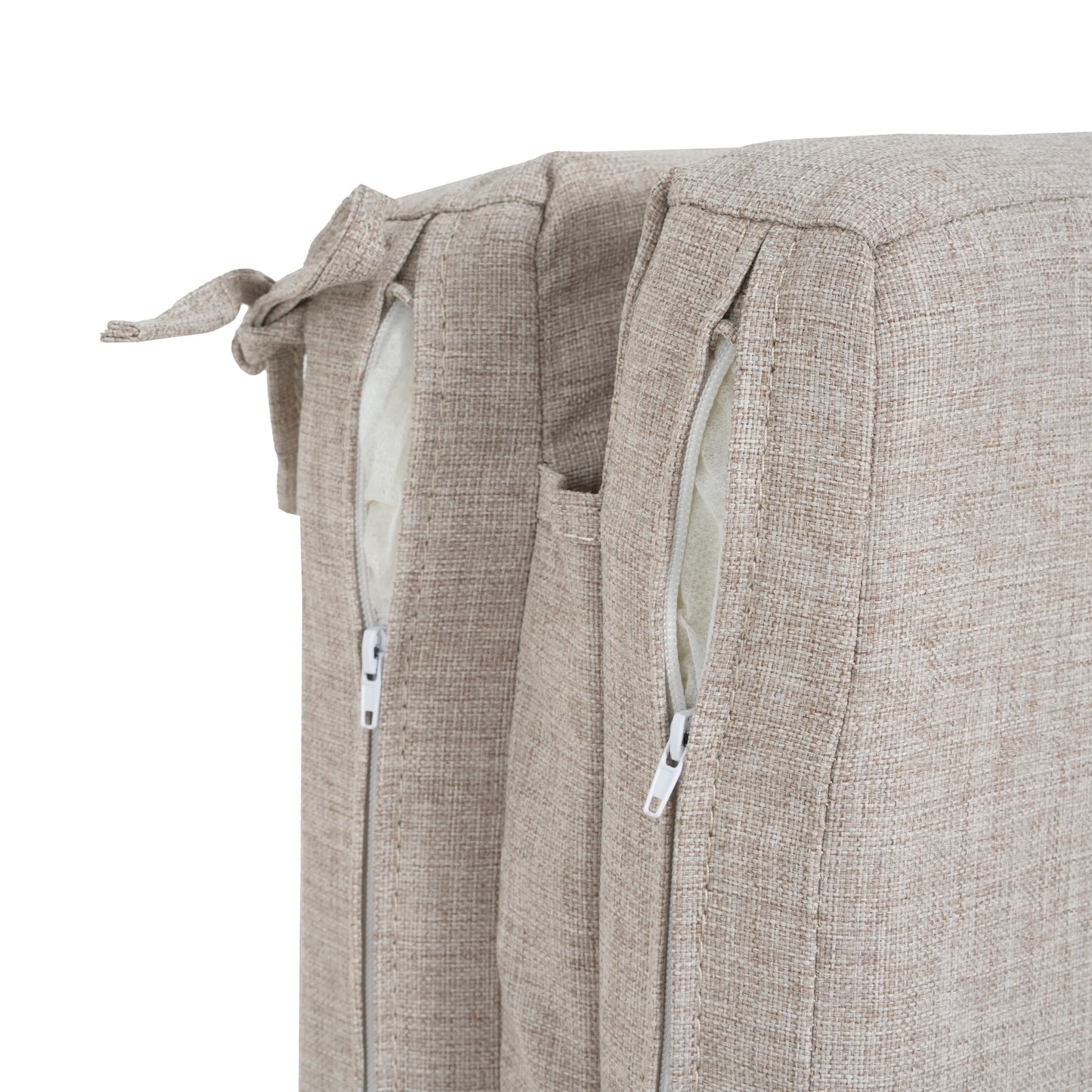 Noaha Outdoor Water-Repellent Fabric Chaise Lounge Cushion