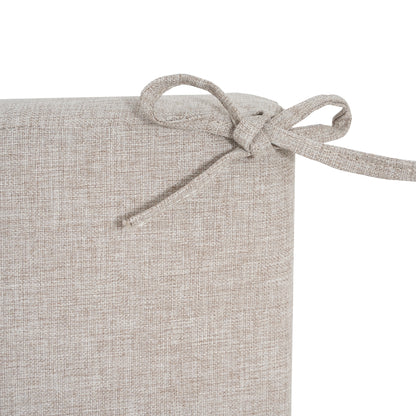 Noaha Outdoor Water-Repellent Fabric Chaise Lounge Cushion