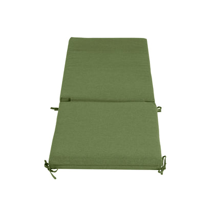 Noaha Outdoor Water-Repellent Fabric Chaise Lounge Cushion