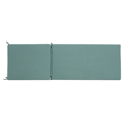 Noaha Outdoor Water-Repellent Fabric Chaise Lounge Cushion