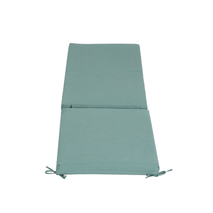 Noaha Outdoor Water-Repellent Fabric Chaise Lounge Cushion