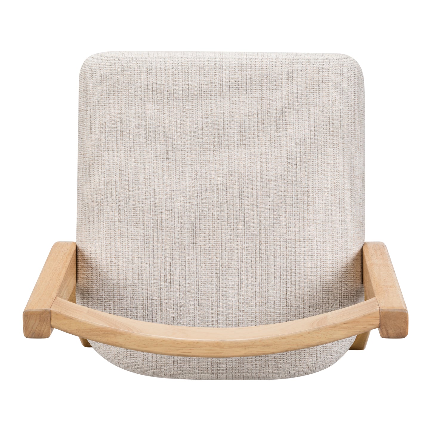 Cassian Indoor Rubberwood Beige Upholstery Barstool,Set of 2