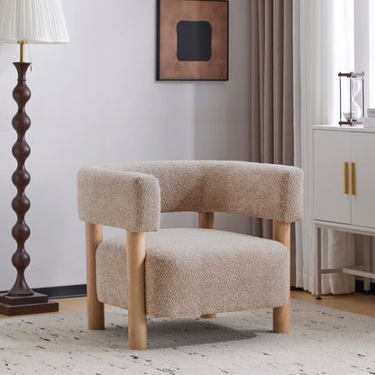 Trailthorn Boucle Upholstered Accent Arm Chair