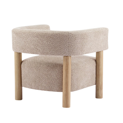 Trailthorn Boucle Upholstered Accent Arm Chair