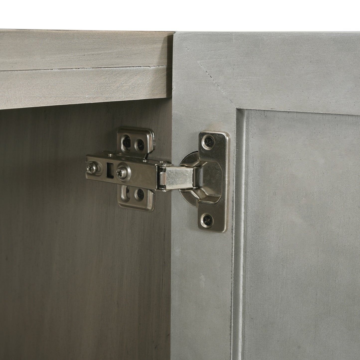 Meliora Modern Fluted Sideboard with Adjustable Shelves