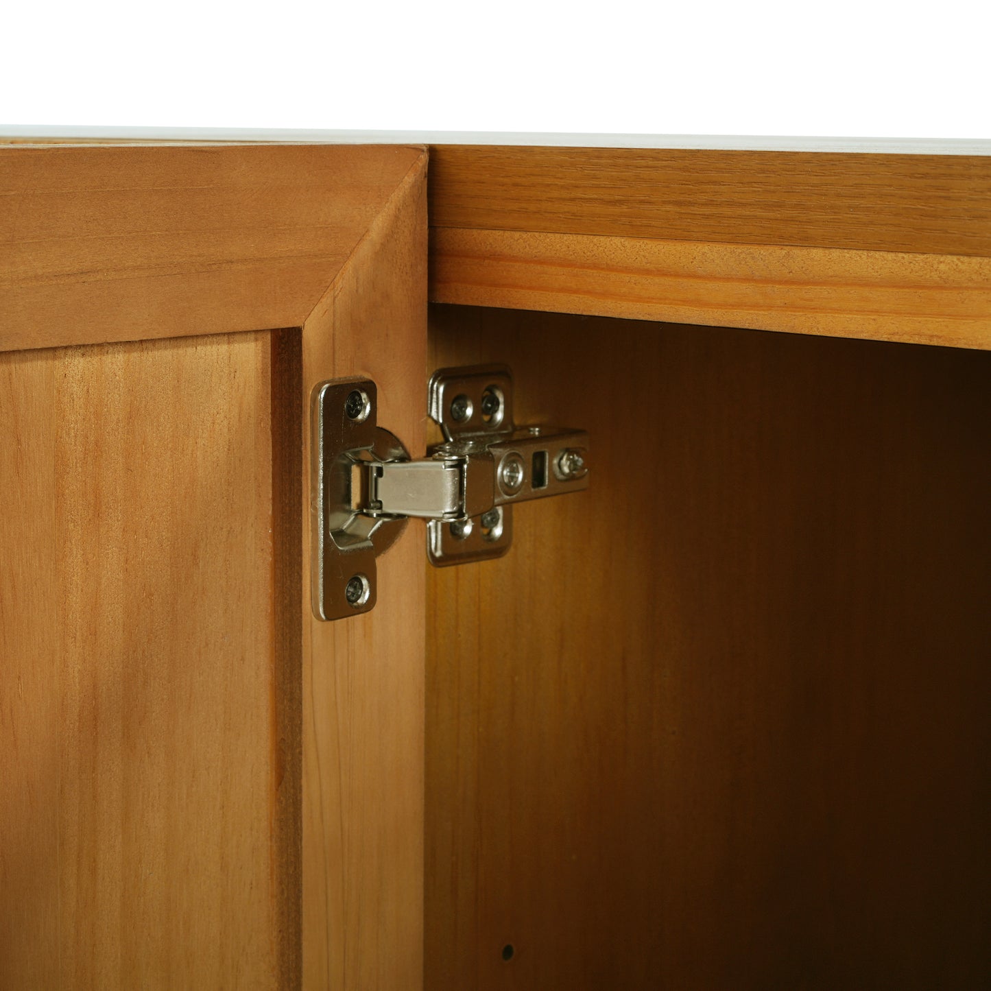 Meliora Modern Fluted Sideboard with Adjustable Shelves