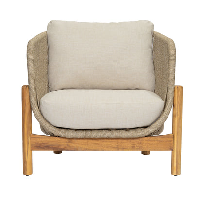 Outdoor 3 Pieces Chat Set 2 Patio Club Chairs  and 1 End Table  With Water-resistant cushions