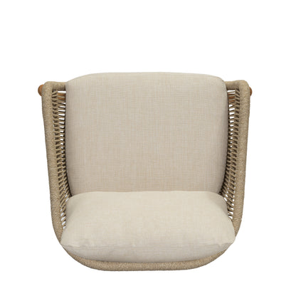 Outdoor 3 Pieces Chat Set 2 Patio Club Chairs  and 1 End Table  With Water-resistant cushions