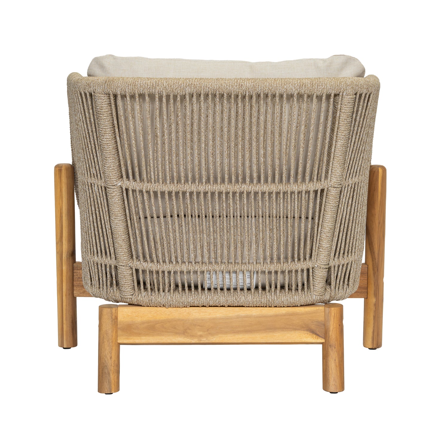 Outdoor 3 Pieces Chat Set 2 Patio Club Chairs  and 1 End Table  With Water-resistant cushions