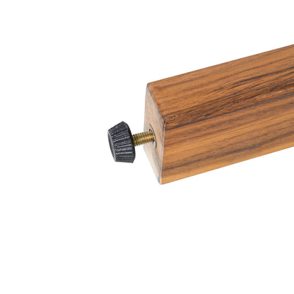 Godric Acacia Wood Outdoor Dining Chairs 2-Pack with Mix White Rope Handles, Washable Waterproof Beige Cushions, 400 lbs Capacity