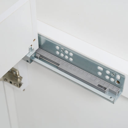 Carew 60-Inch Modern Bathroom Vanity – Spacious SMC Sink Cabinet with Soft-Close Drawers, Tip-Out Tray